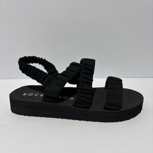 Rocket Dog Women’s Marnia Slingback Sandals Black, Size 9 M